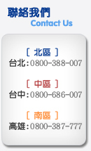 各區聯絡電話